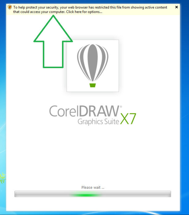 Cho phép cài đặt CorelDRAW X7