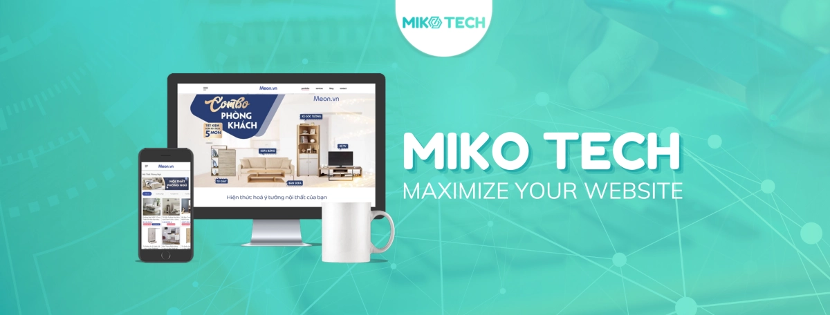Dịch vụ thiết kế website chuẩn SEO Miko Tech