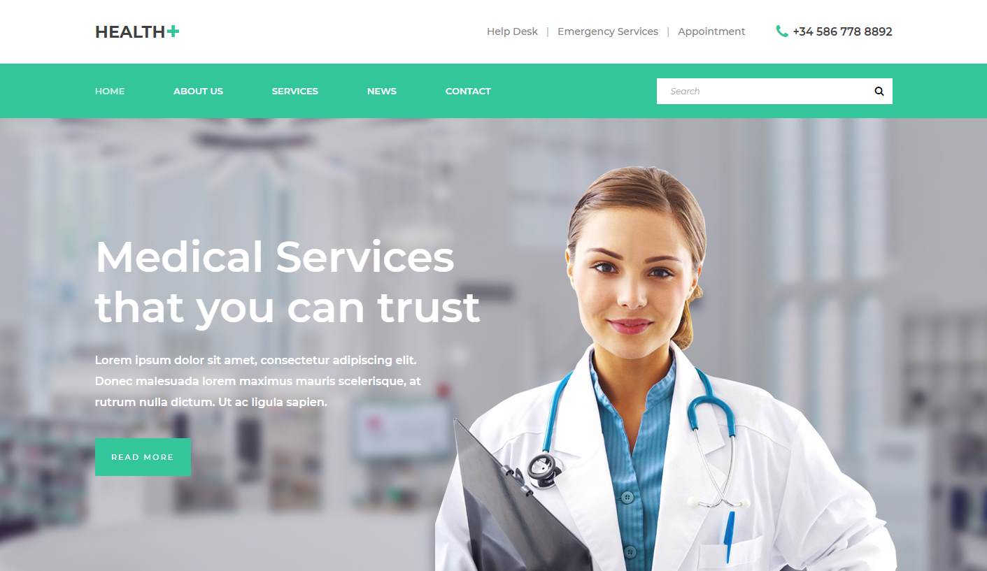 Thiết kế website làm nổi bật tính năng và USP của phòng khám