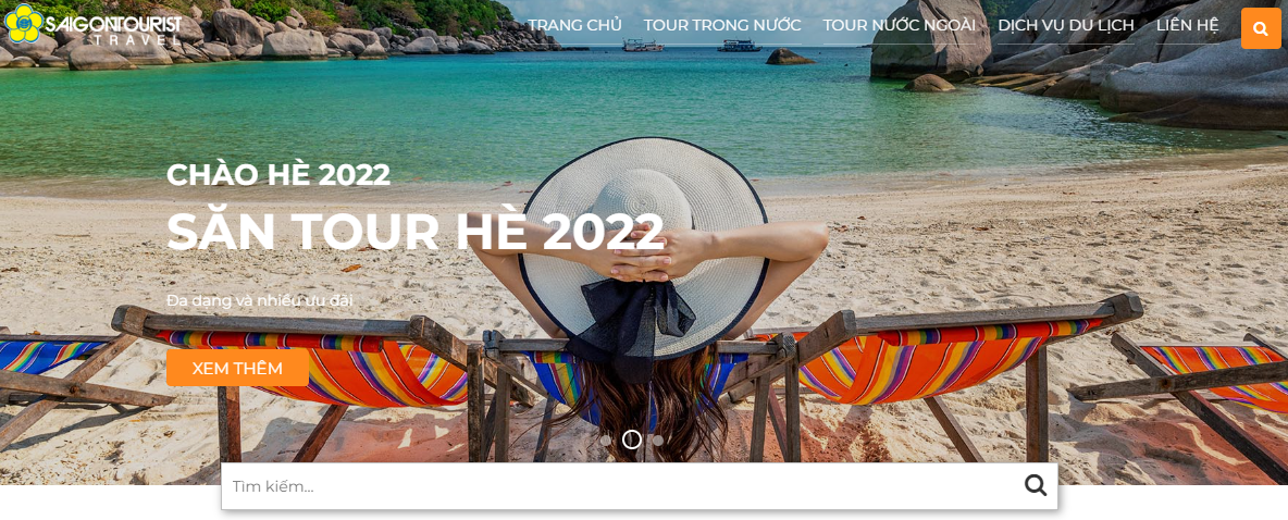 Website du lịch đẹp giúp tăng uy tín cho doanh nghiệp