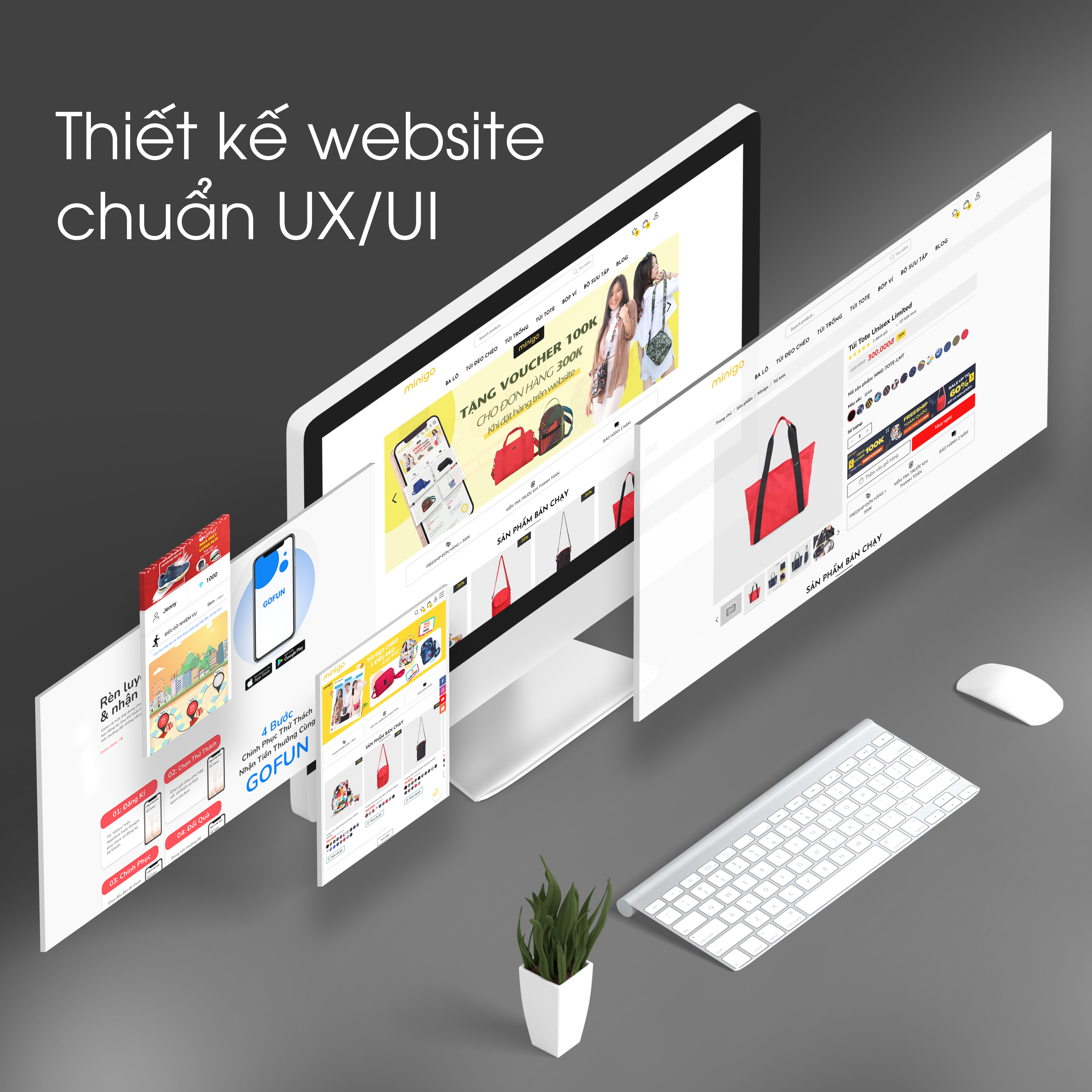 Thiết kế website chuẩn UX/UI