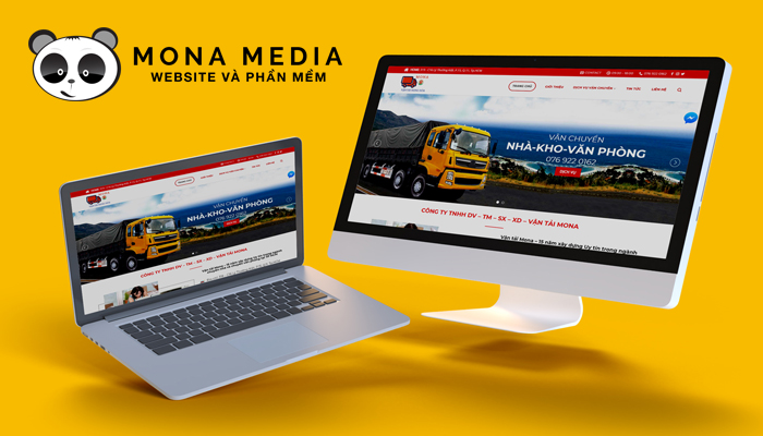 Thiết kế website tại Mona Media
