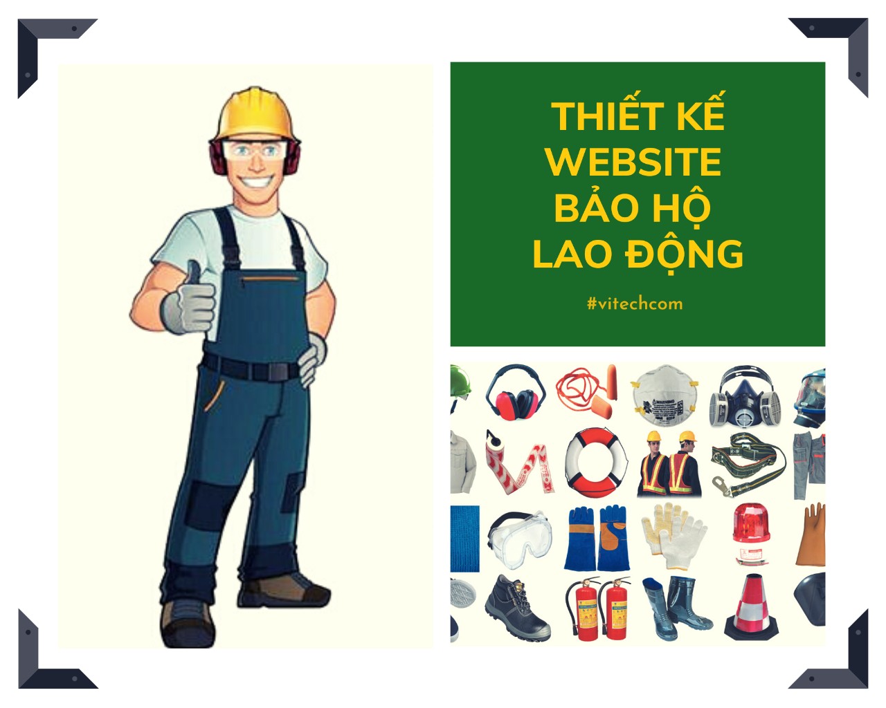 Thiết kế website bảo hộ lao động