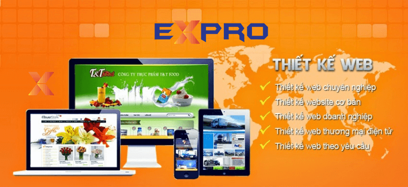 Thiết kế website cùng Expro