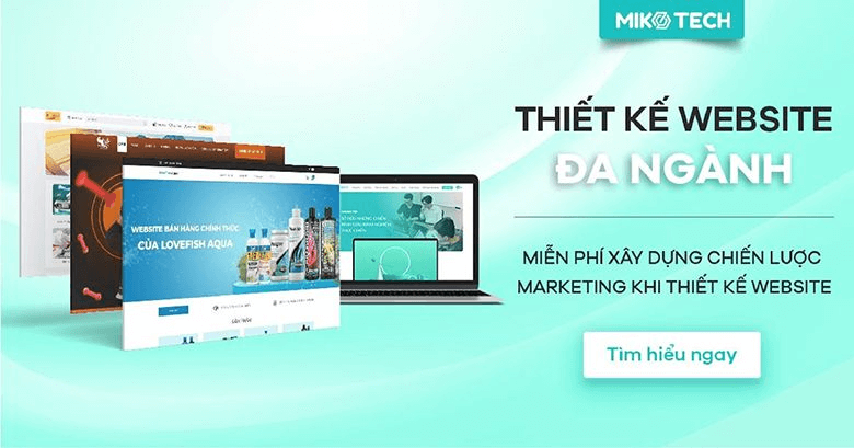 Mikotech - dịch vụ thiết kế website chuyên nghiệp