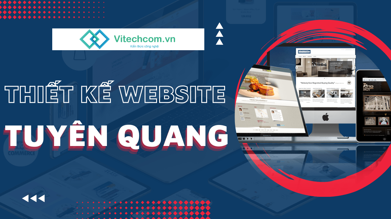 Dịch vụ thiết kế website Tuyên Quang