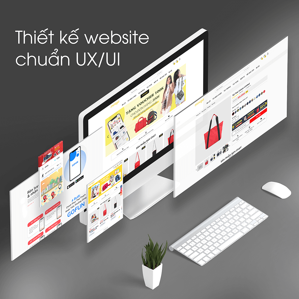 Thiết kế website tại Vitechcom đảm bảo chuẩn UX/UI