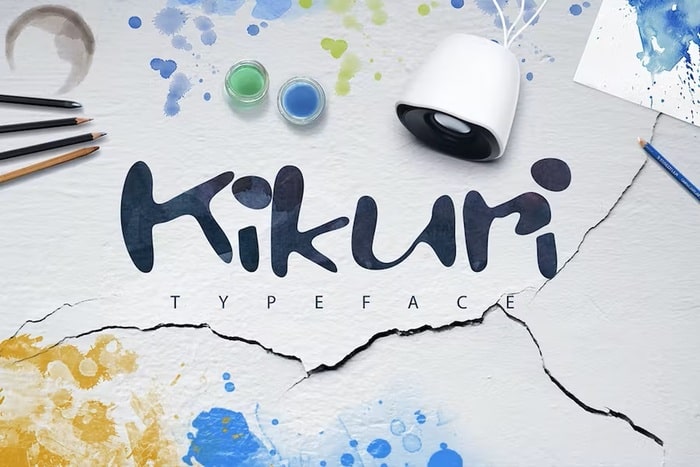 Kikuri Typeface Font
